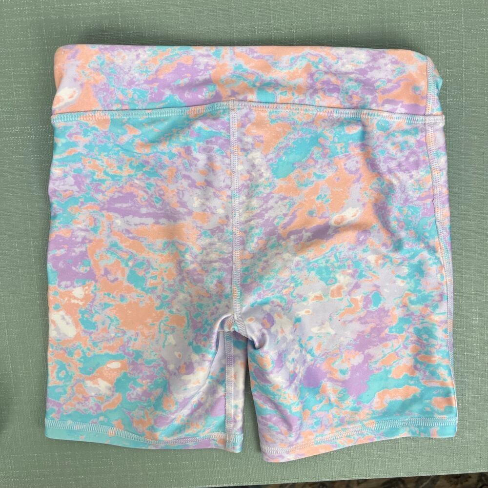 Under Armour Girls Heat Gear Printed Bike Shorts - Picture 6 of 9
